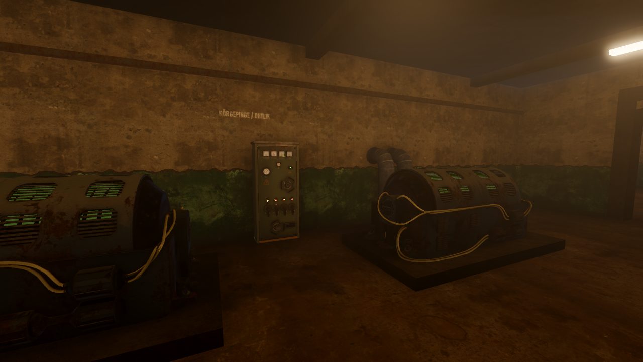 Bunker generator room